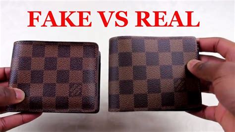 portafoglio supreme lv fake vs original
